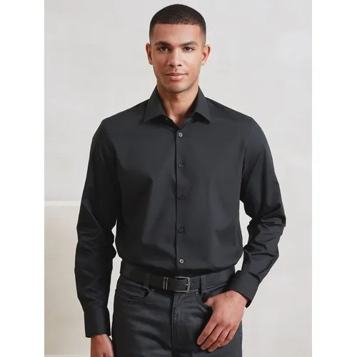 Men's shirt in popeline 'recyclight'