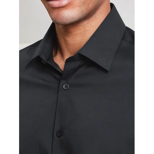 Men's shirt in popeline 'recyclight'