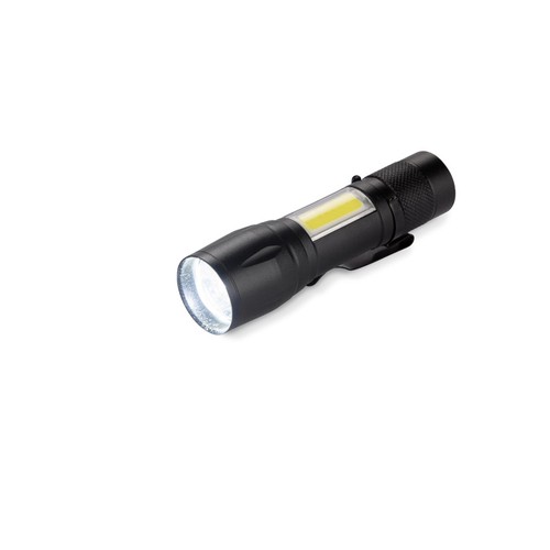 Lampe de poche COB 6 modes personnalisable - Métal robuste