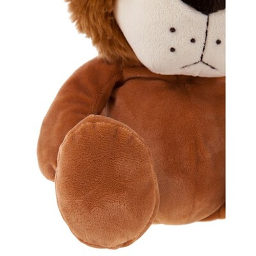 Peluche Lion avec T-shirt Personnalisable - Mascotte Publicitaire 25 cm