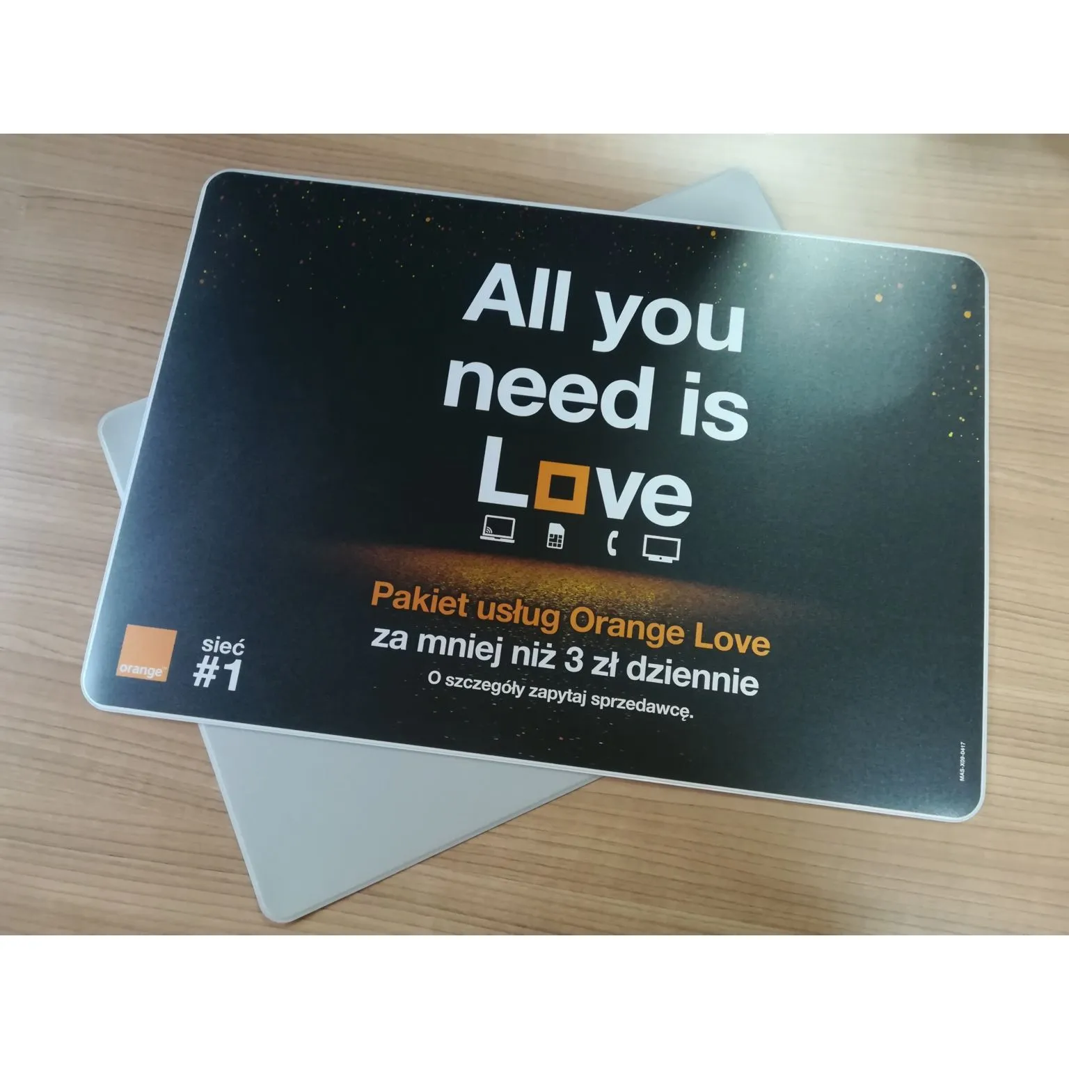 Sous-mains publicitaires personnalisés - Support de bureau professionnel