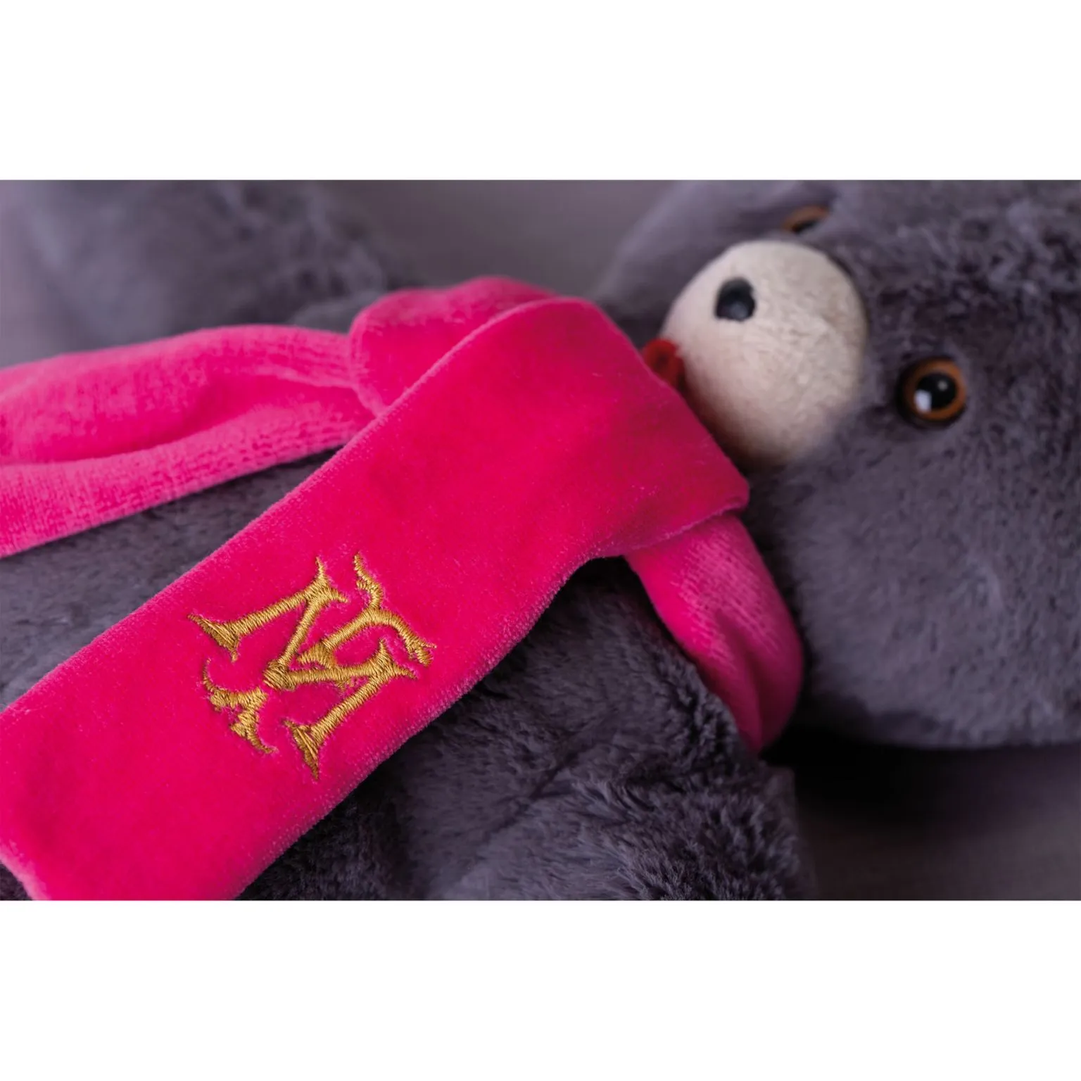 Écharpe Peluche Velours Personnalisable - Fabrication Française