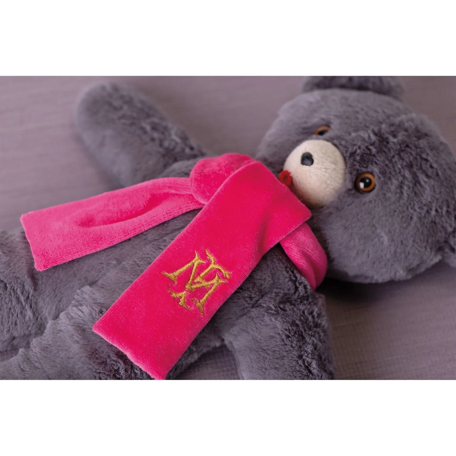 Écharpe Peluche Velours Personnalisable - Fabrication Française