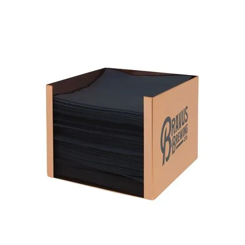 Porte-serviettes chromé personnalisable - Design moderne professionnel