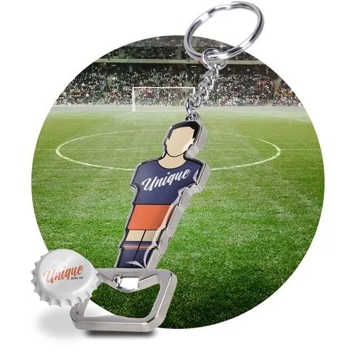 PORTE-CLÉS DÉCAPSULEUR ALUMINIUM 55mm