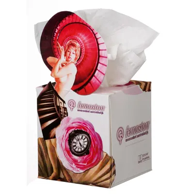 Boîte de mouchoirs personnalisable - 100 mouchoirs 2 plis