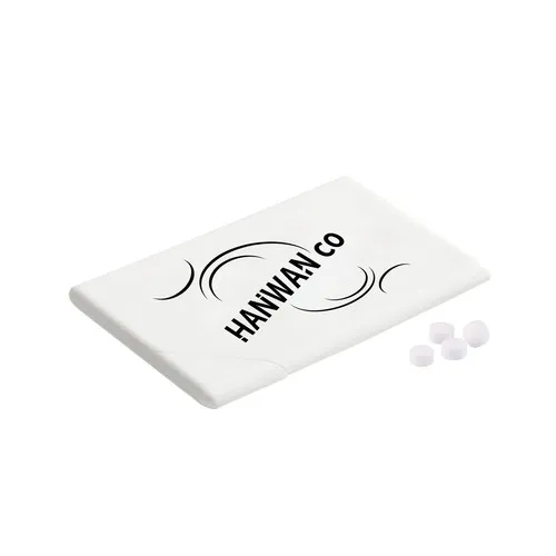 Carte de crédit avec bonbons à la menthe personnalisable