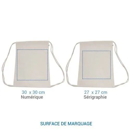 Sac à dos BIO ARTHUR Ecru