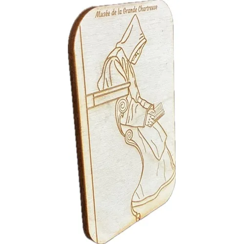 Magnet en bois personnalisable - Fabrication française artisanale