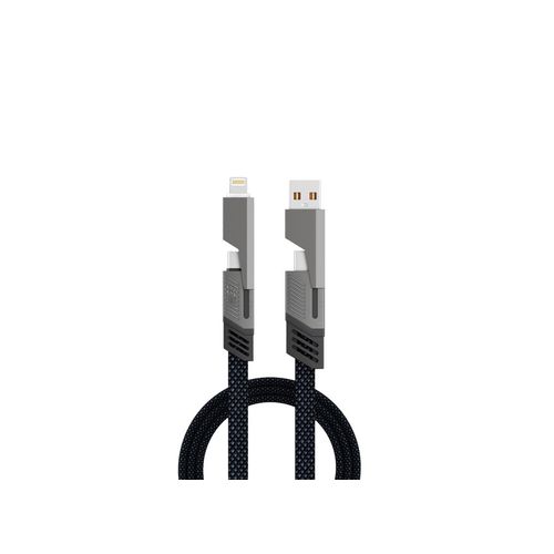 Câble de charge universel 4 en 1 personnalisable - 1m