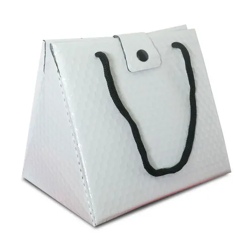 Sac Triangulaire Éco-responsable Personnalisable avec Fermeture Bouton