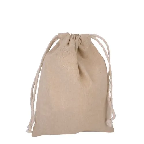 Pochon Coton Bio 120g Medium 15x20cm - Personnalisable