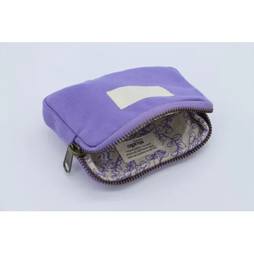 Porte-monnaie publicitaire Joséphine en coton bio personnalisable