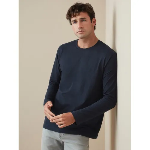 T-shirt classique manches longues homme