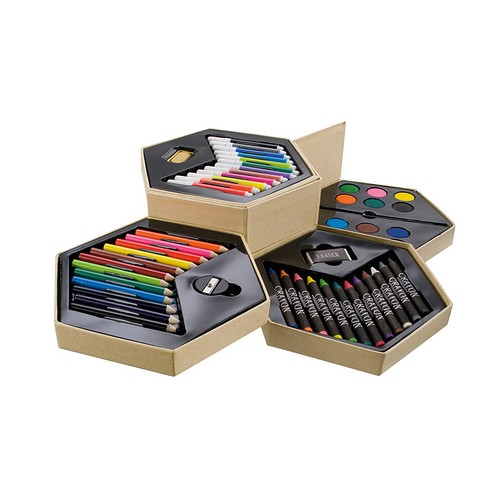 Set de Peinture Personnalisable pour Enfants - Crayons et Marqueurs