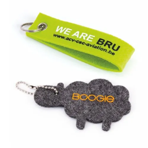 Porte-clés publicitaires en PVC souple personnalisables 2D/3D