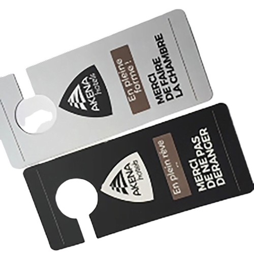 Accroche Porte Personnalisé - Format Découpe 21x9 cm