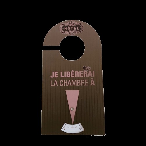 Accroche Porte Personnalisé - Format Découpe 21x9 cm