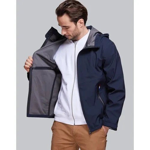 Blouson Coupe-Vent 2,5 couches, en polyester recyclé unisexe imperméable Made in France