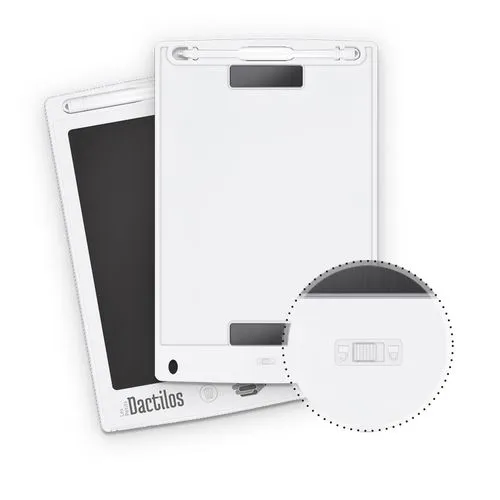 Tablette Ardoise Numérique LCD 8,5" Personnalisable Anti-Effacement