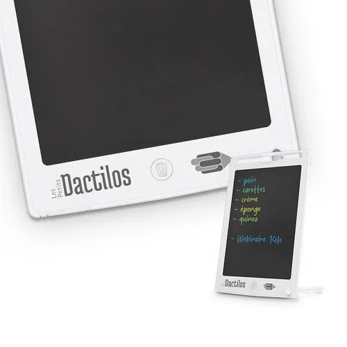 Tablette Ardoise Numérique LCD 8,5" Personnalisable Anti-Effacement