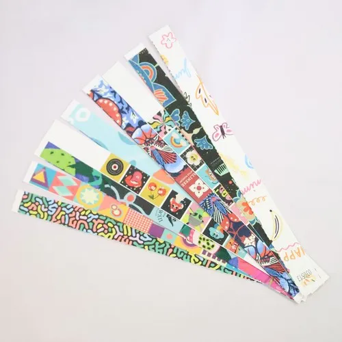 Bracelet d'Identification Tyvek 19mm Personnalisé par Sérigraphie