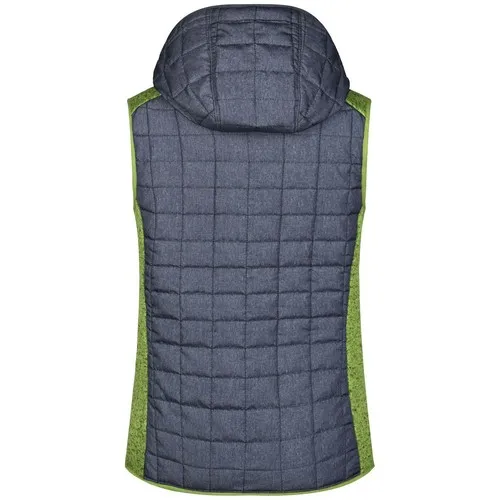Gilet femme hybride tricoté