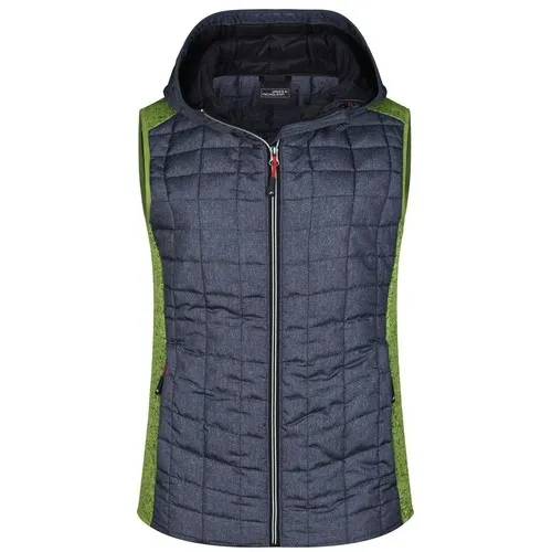 Gilet femme hybride tricoté