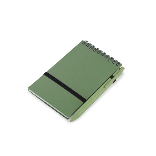 Carnet A6 Écologique avec Stylo en Paille de Blé - 70 Feuilles