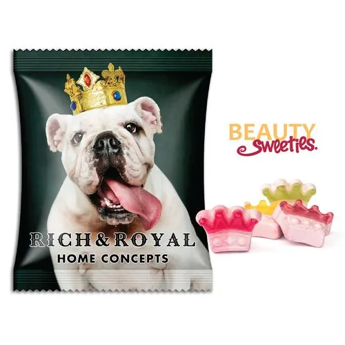 GOMMES DE FRUITS GELIFIES BEAUTE en sachet personnalisable