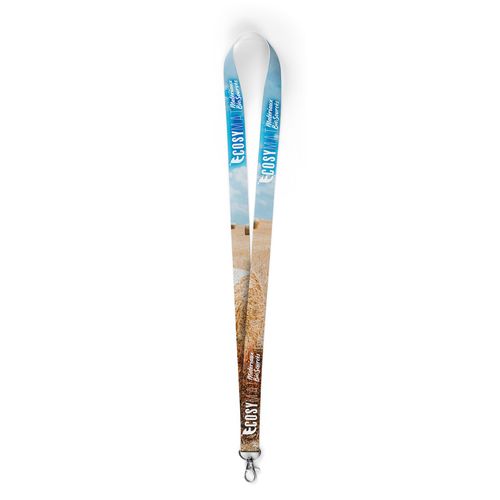 Lanyard Écologique RPET et Bambou Personnalisable