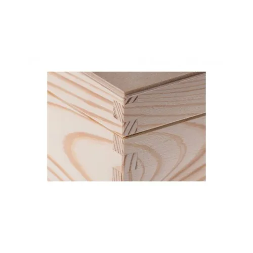 Caisse en Bois Personnalisable 20x20x13 cm - Rangement & Cadeau