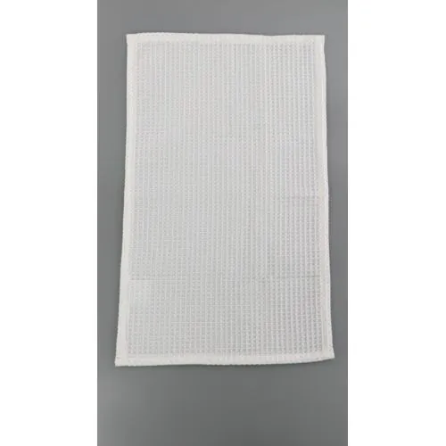 Drap de bain 70x140 cm nid d'abeille personnalisé avec étiquette logo