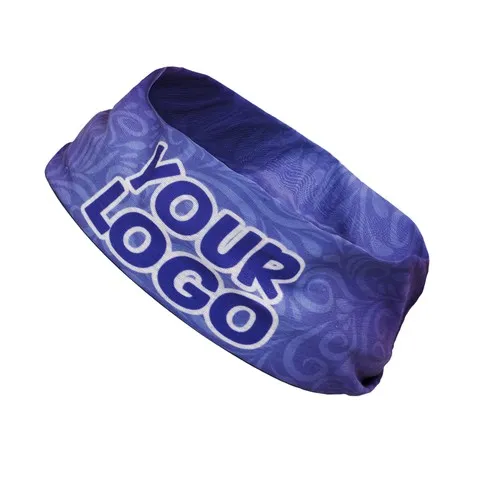 Serre-tête tubulaire personnalisable en microfibre