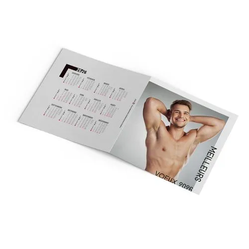 CARTE DE VOEUX - TORSE 2026  AVEC ENVELOPPE - SANS MARQUAGE