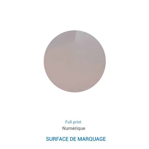 Miroir de poche français 56 mm Brillant