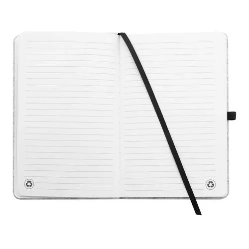 Carnet de notes en feutrine RPET Refelt Note A5