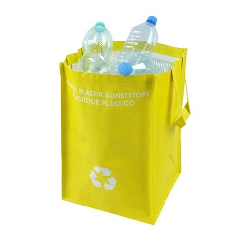 Set de 3 sacs de tri sélectif personnalisables - Recyclage écoresponsable