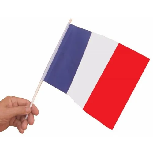 Drapeau publicitaire personnalisé - Fabrication française sur mesure