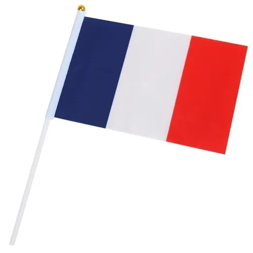 Drapeau publicitaire personnalisé - Fabrication française sur mesure