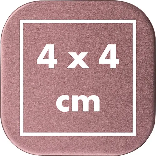 Bougie Personnalisée en Boîte Métallique Cuivrée - Gravure Laser