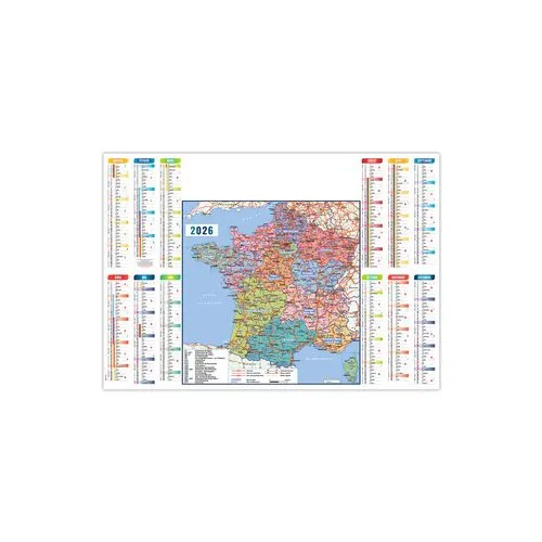 SOUS-MAIN SMP 60 ROUTIER 2026 600X420MM PLASTIFIE ENCAPSULE