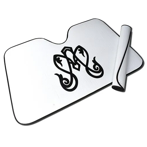 Pare-Soleil Latéral Voiture Personnalisable - Nylon Noir Translucide