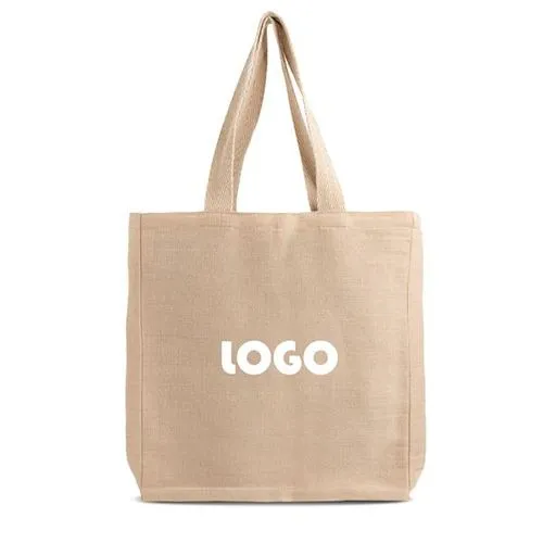 Sac Shopping Coton 240g Longues Anses - Personnalisable par Sérigraphie