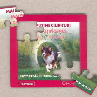 Puzzle souple magnétique