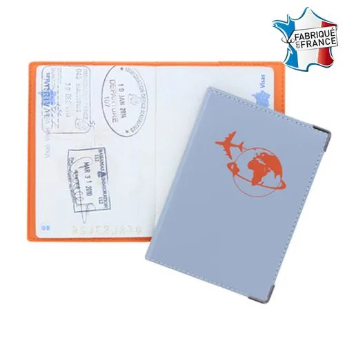 Protège passeport QUICK EXIT COUSU 'anti-RFID'  (anti fraude)