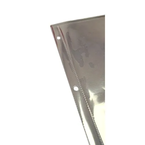 Pochette Vinyle Perforée Personnalisable - Tous Formats