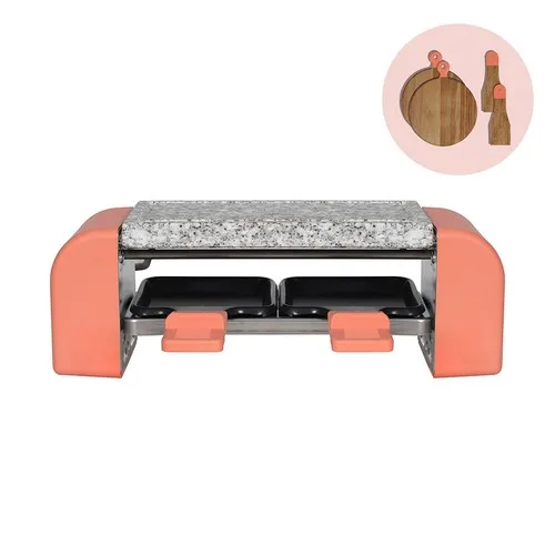 Appareil à raclette 2 personnes personnalisable - Cadeau d'entreprise