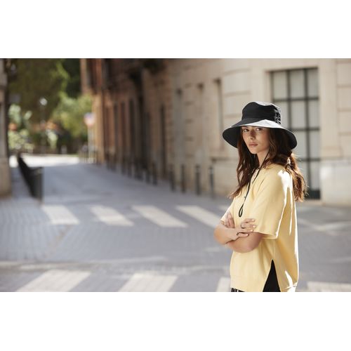 Chapeau Noir Personnalisable en Sérigraphie - Communication d'Entreprise