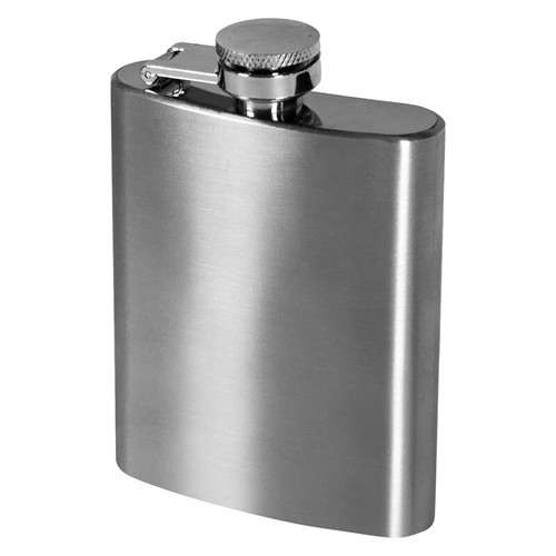 Flasque Publicitaire 100 ml Personnalisable en Acier Inoxydable